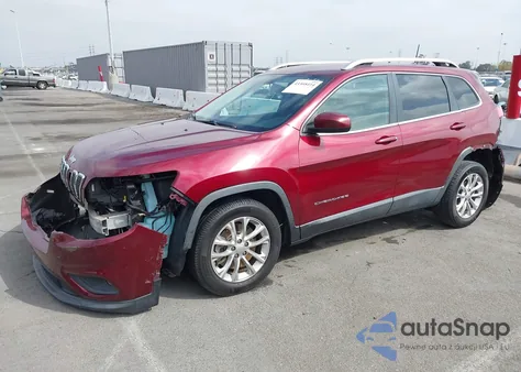 2019 Jeep Cherokee Latitude Fwd из США, поврежденный, VIN 1C4PJLCB9KD247572